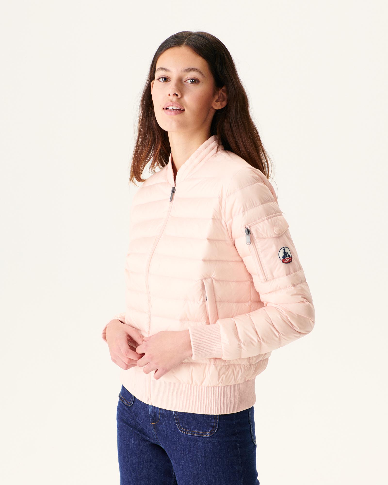 Doudoune légère Rose clair Emmy