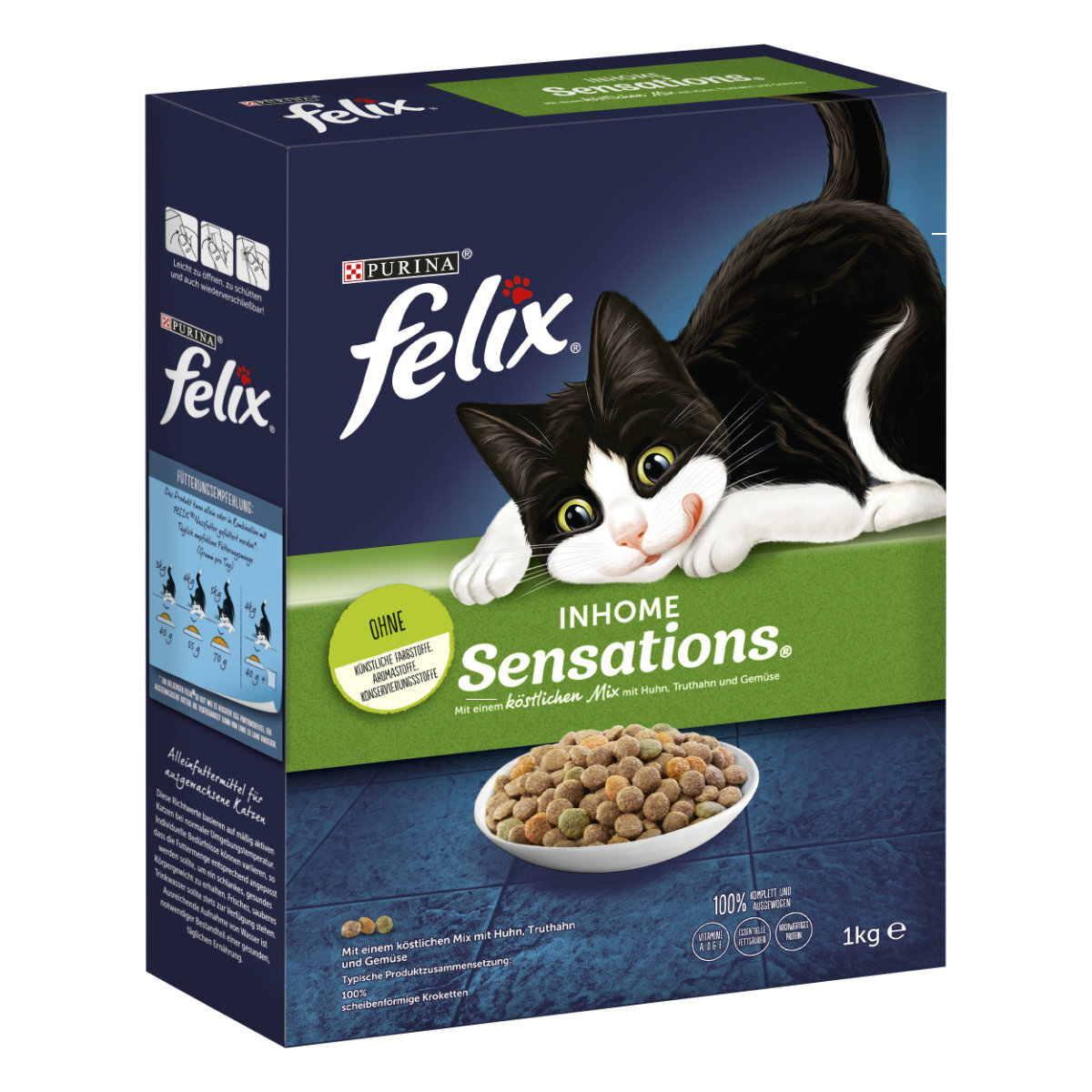 Felix Trockenfutter Felix Inhome Sensations Huhn 1 kg