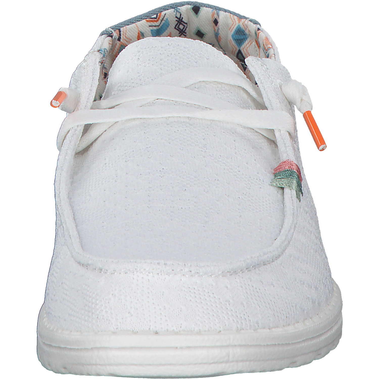 Hey Dude 40054, Schnürschuhe, Damen, white crochet