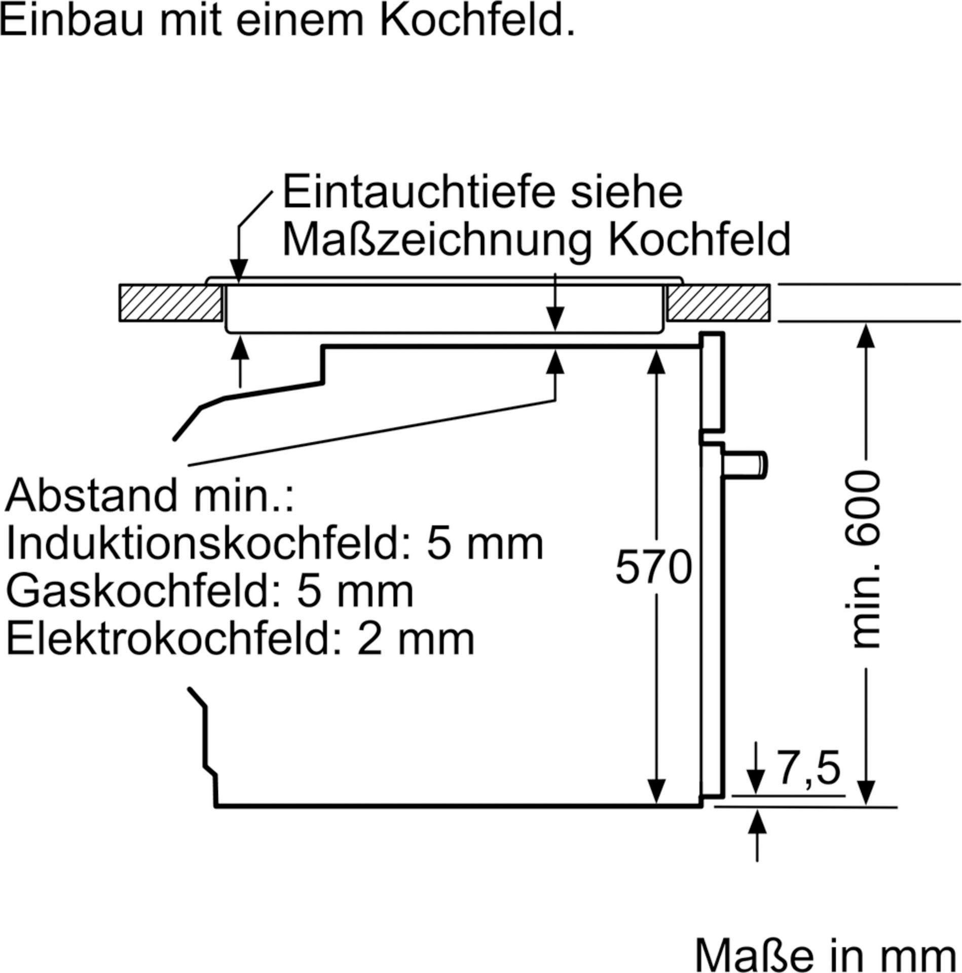 SIEMENS Elektro-Herd-Set iQ500 PQ521KA10, mit Teleskopauszug nachrüstbar, Pyrolyse-Selbstreinigung