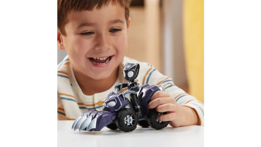 Hasbro - Marvel Spidey and His Amazing Friends Black Panther, Panther Patroller
