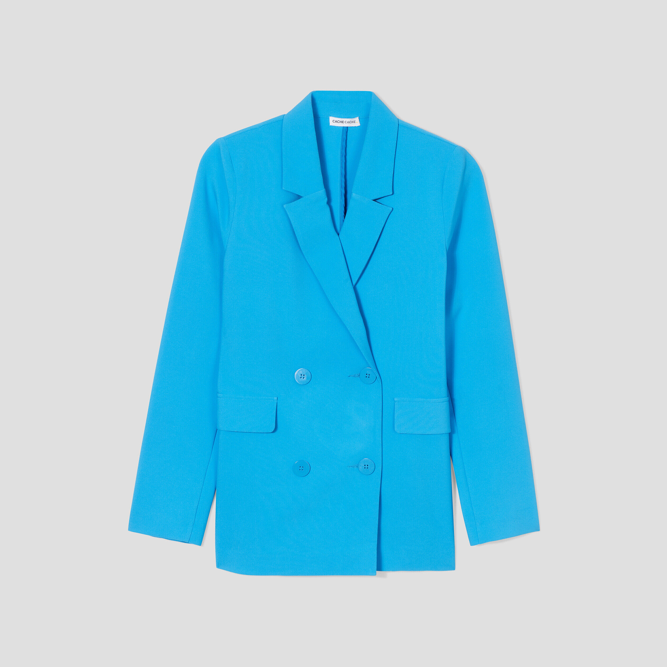 Veste blazer bleu femme | Cache Cache
