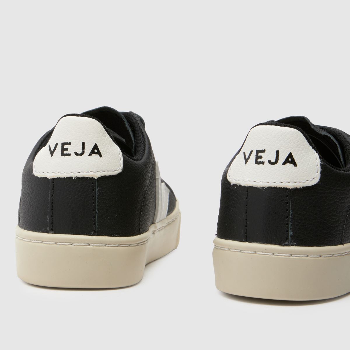 VEJA svarta och vita esplar Juniorsnekor