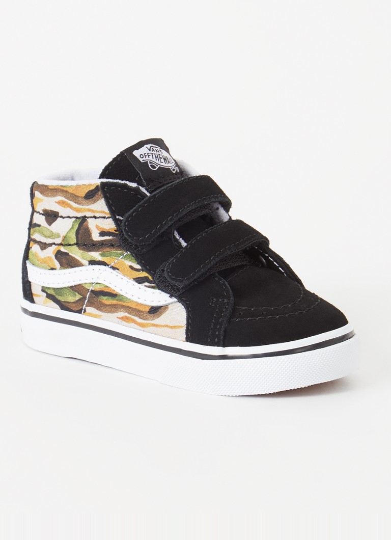 Sneakers VANS Sk8-Mid con dettagli in pelle scamosciata