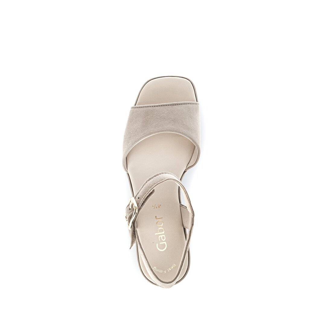 Gabor fashion Plateau Sandale beige