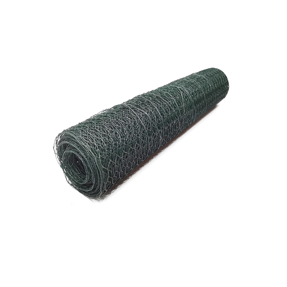 Powertec Garden HC Home & Living Drahtgitter PVC-ummantelt, HEXAGONAL, 2er Set. ca. 5 x 0,5 m