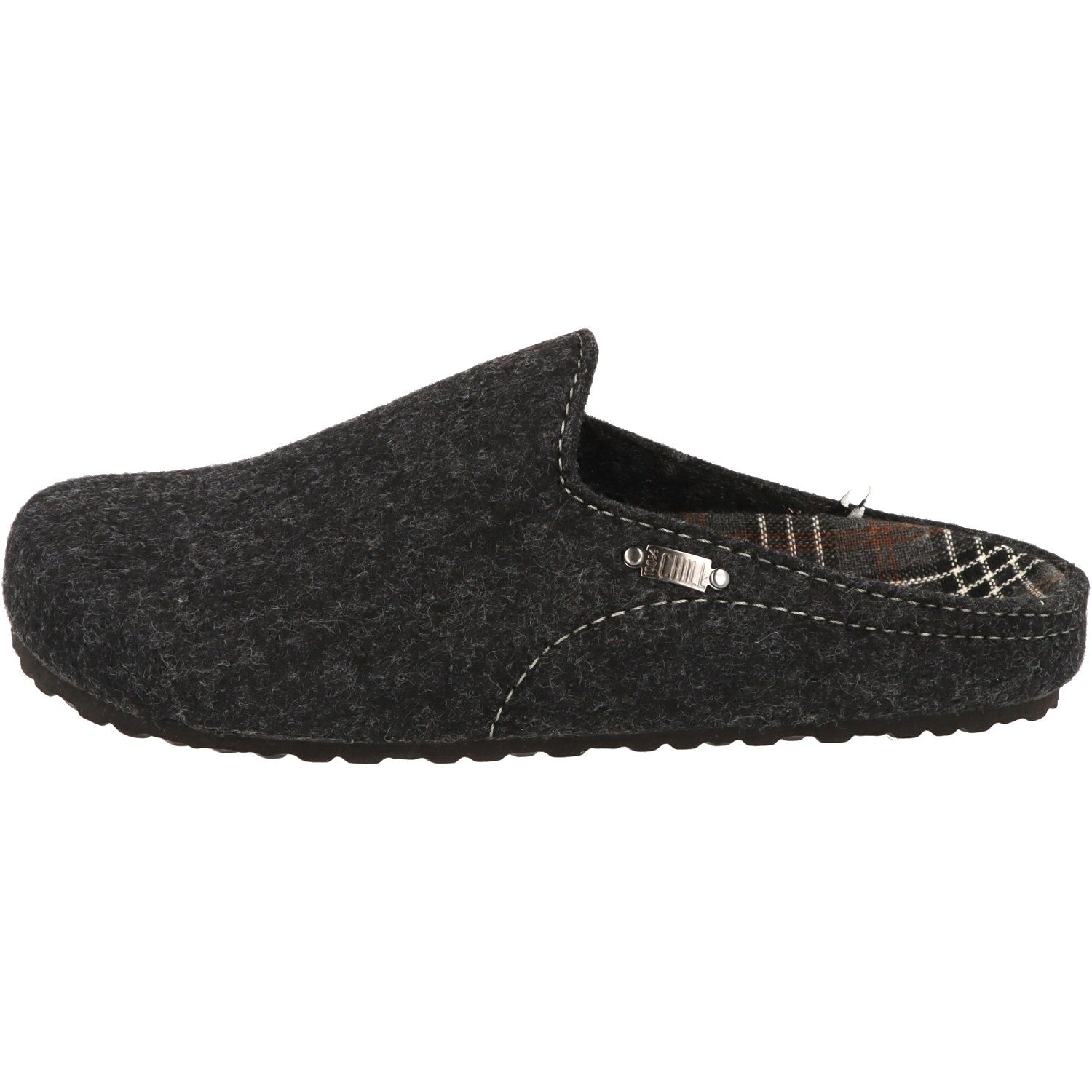 SUPERSOFT Herren Schuhe Clogs 511-086 Filz klassische Pantoffeln Hausschuh gepolstert