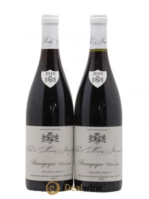 Bourgogne Paul & Marie Jacqueson  2010 - Lot de 2 Bouteilles