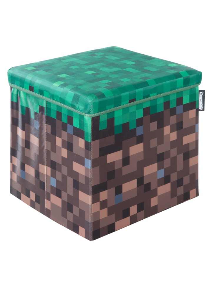 Minecraft Minecraft Sitz- und Aufbewahrungsbox, Grasblock günstig kaufen onesize