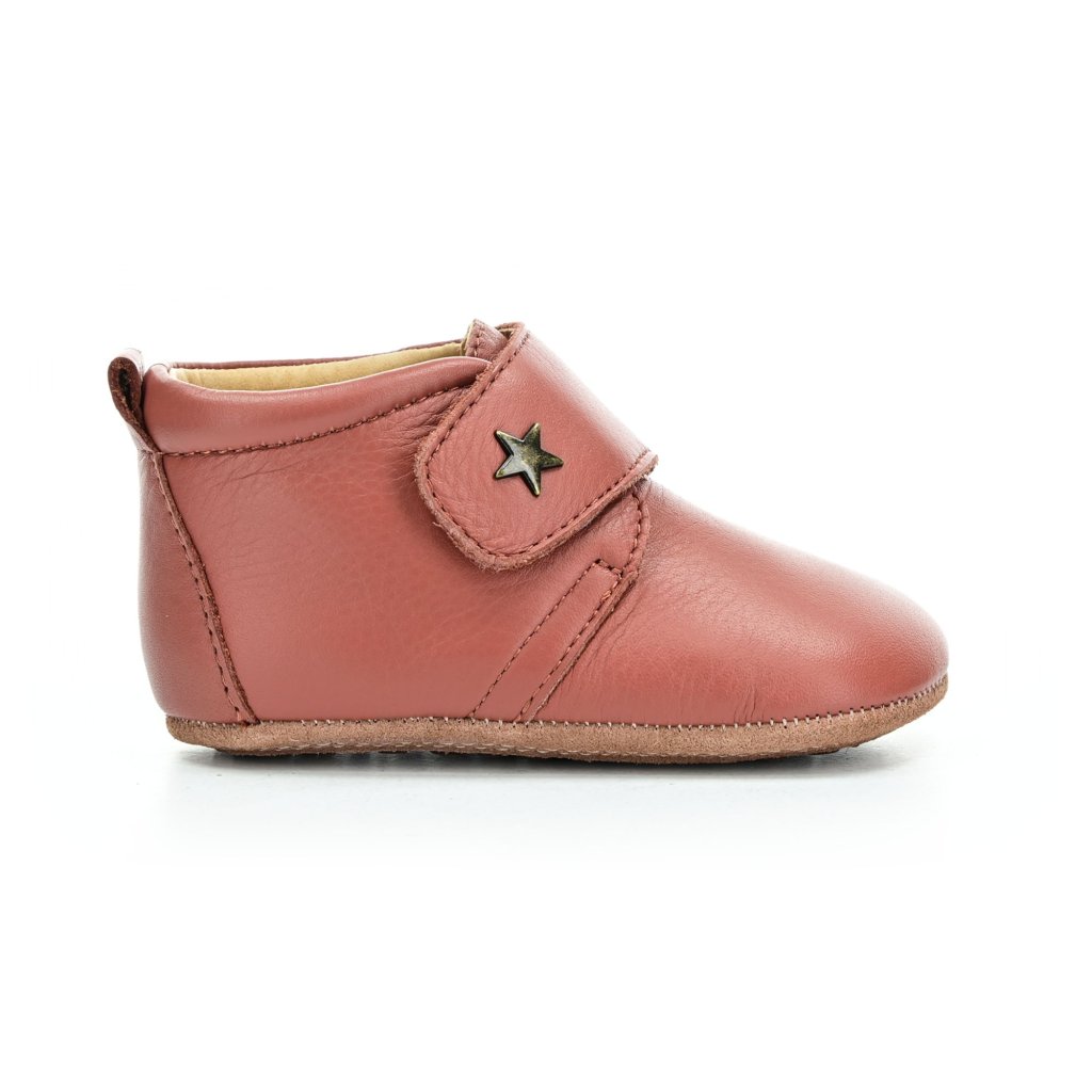 Bisgaard Baby Star Old Rose Barfußschuhe