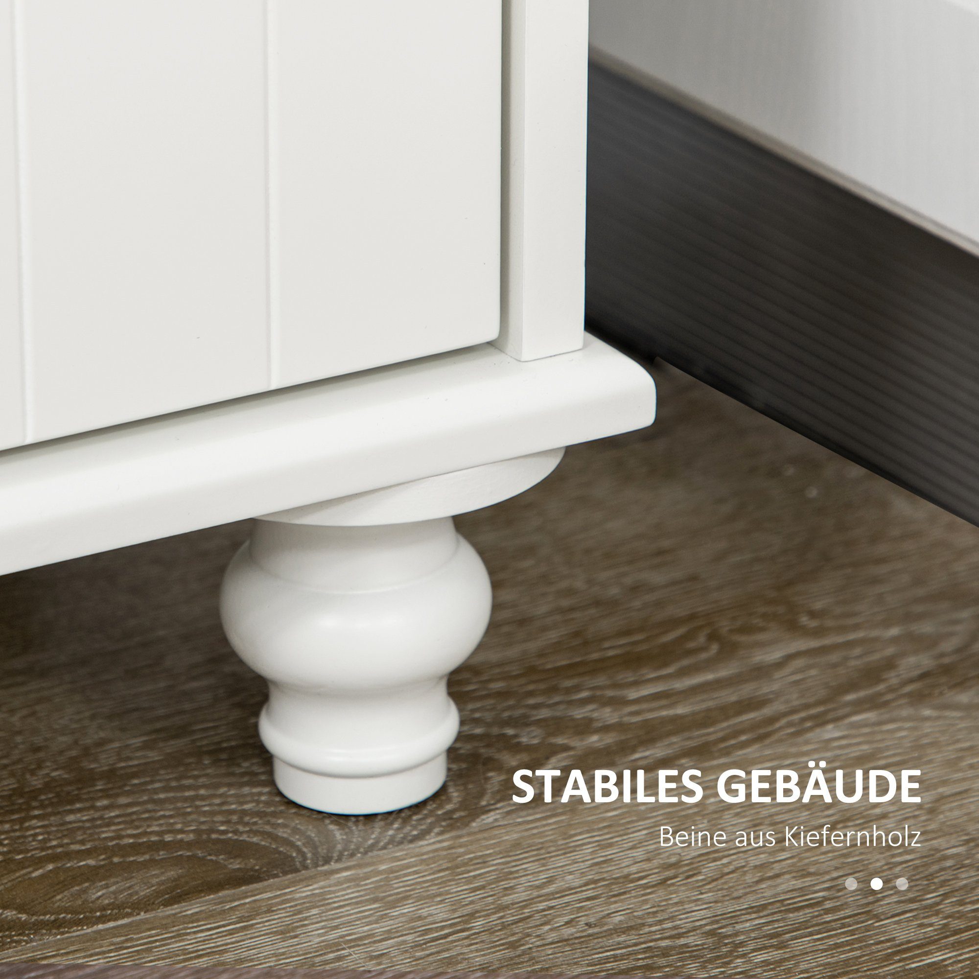HOMCOM Weinregal Weinschrank, Weinregal 1-tlg., BxLxH: 30x50x90 cm