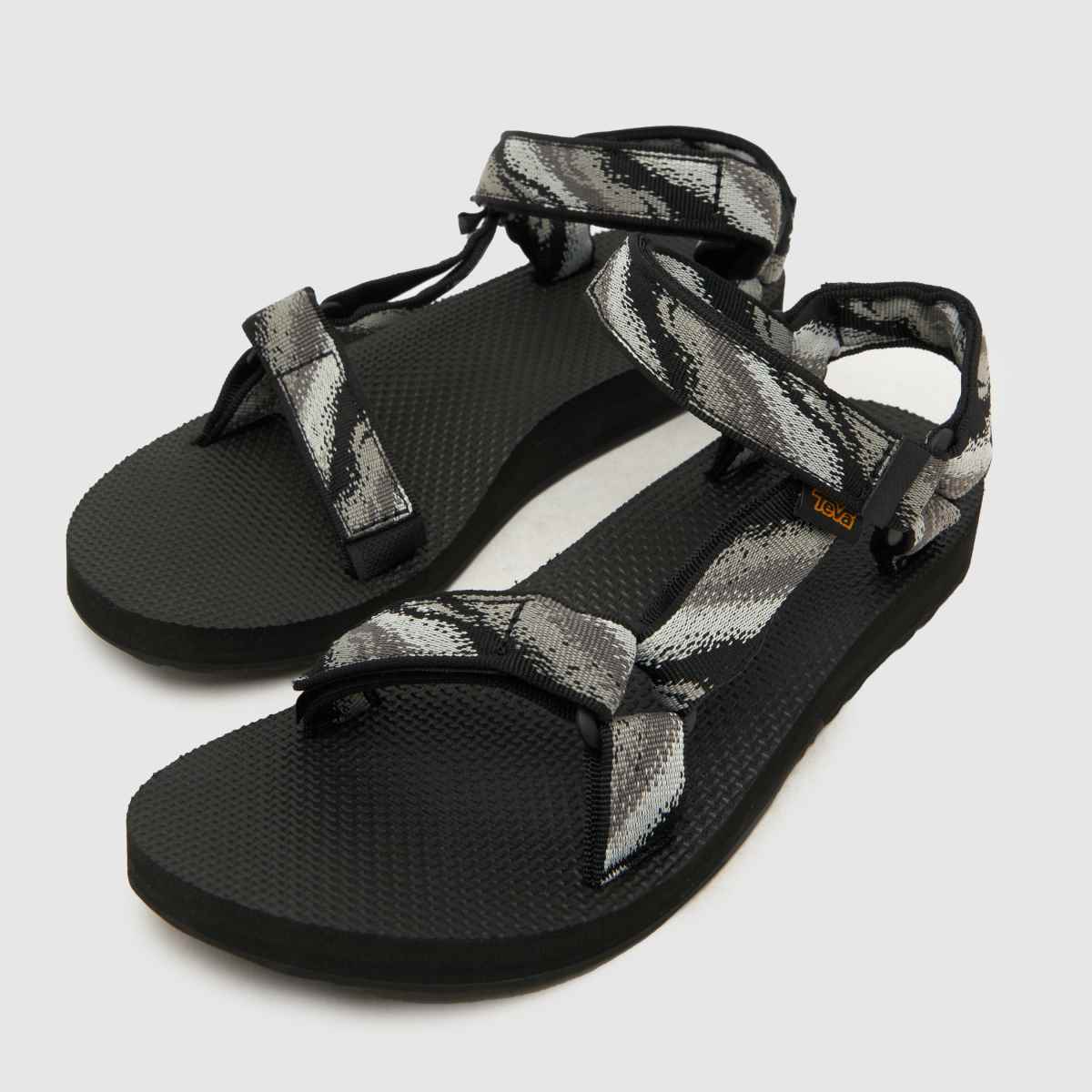Teva original universalsandaler i svart och grått