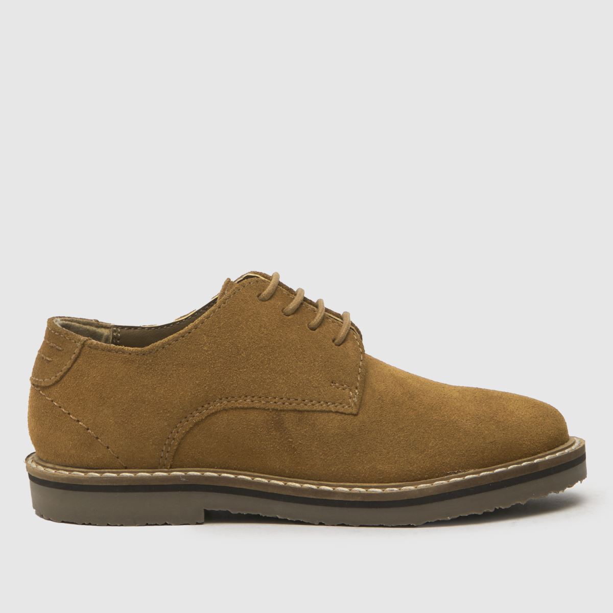 schuh tan link velúr derby fiú kisgyermek cipő