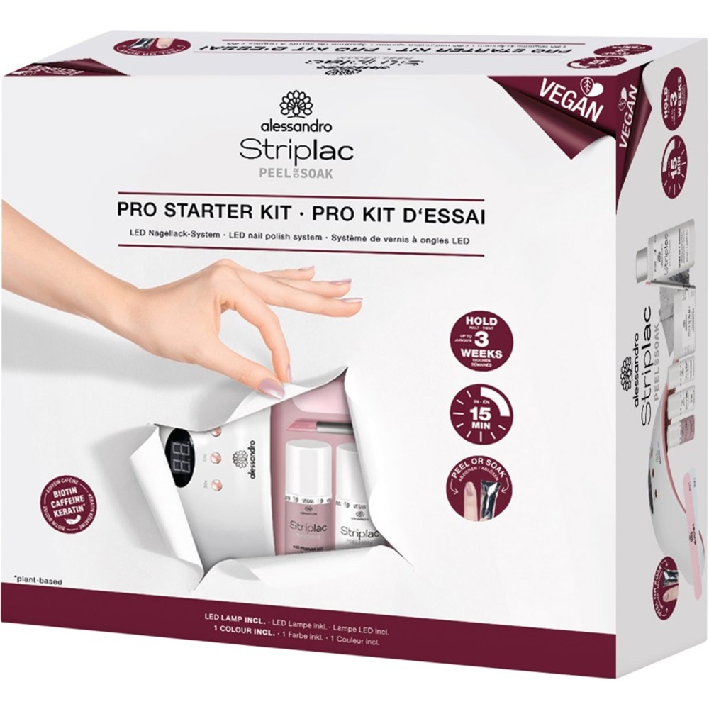 Alessandro Standard Starter Kit - Vegan Kit de soins pour les ongles