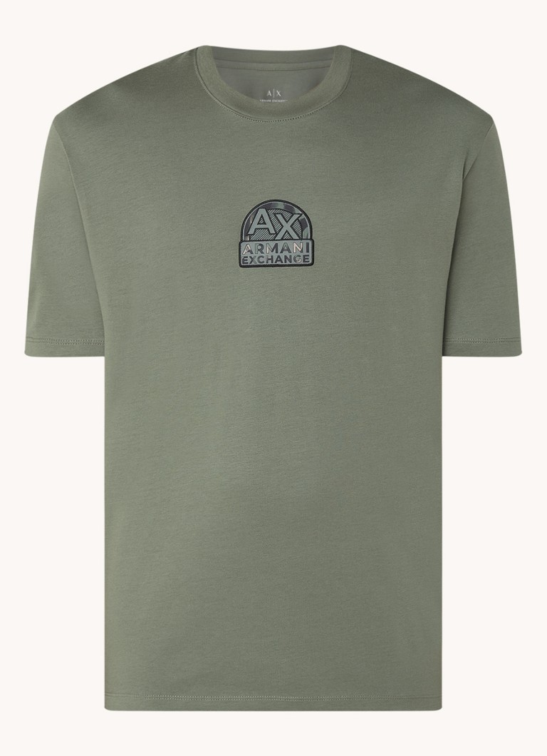 Armani Exchange T-krekls ar izšuvumu no logotipa