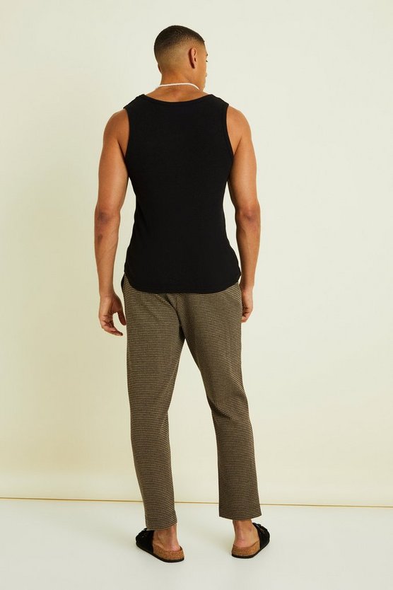 Schmale smarte Jogginghose mit elastischem Bund