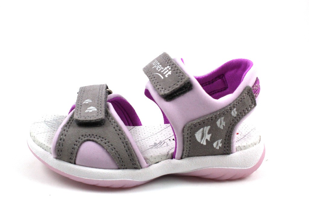 SUPERFIT Mädchen Sandalen grau