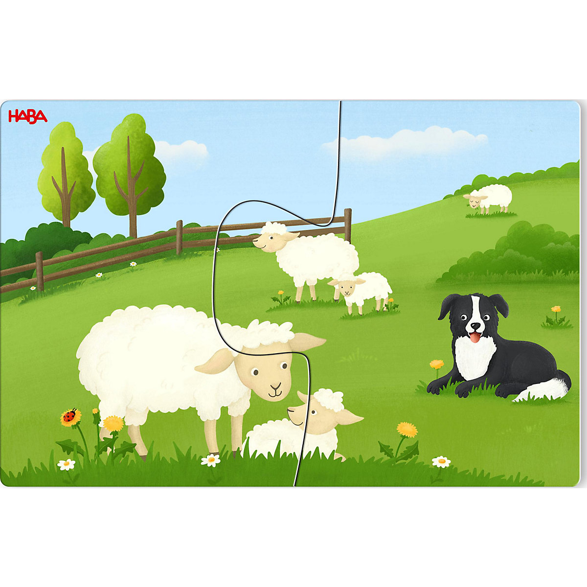 Puzzle Auf dem Bauernhof, 10 x 2 Teile
