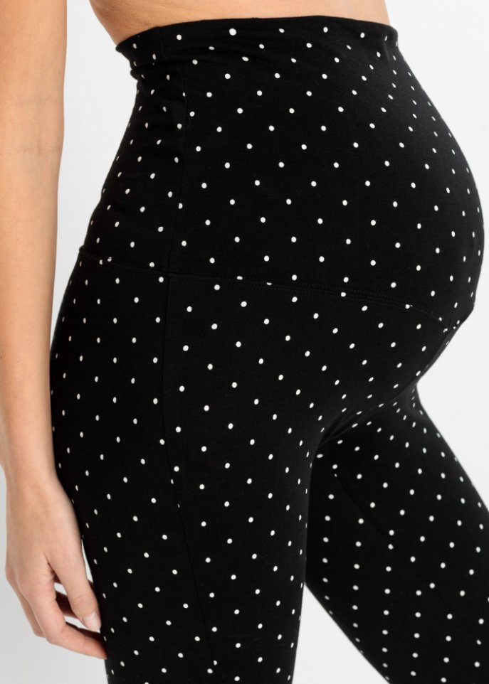 Umstands-Caprileggings (2er Pack) mit Bio-Baumwolle