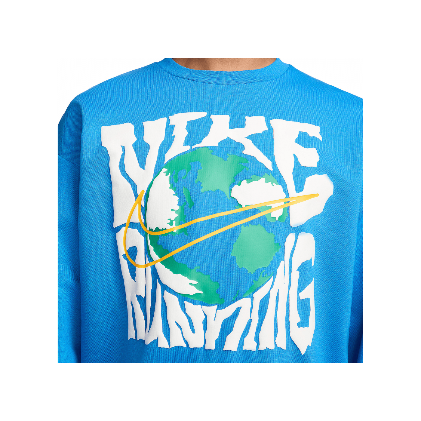 Nike Energy Fleece Crew Sweatshirt Blau F435