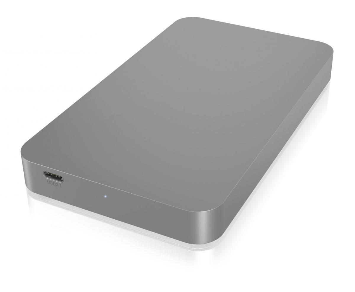 ICY BOX IB-247-C31, Gehäuse für 1x HDD/SSD mit USB 3.1 (Gen 2) Type-CAnschluss