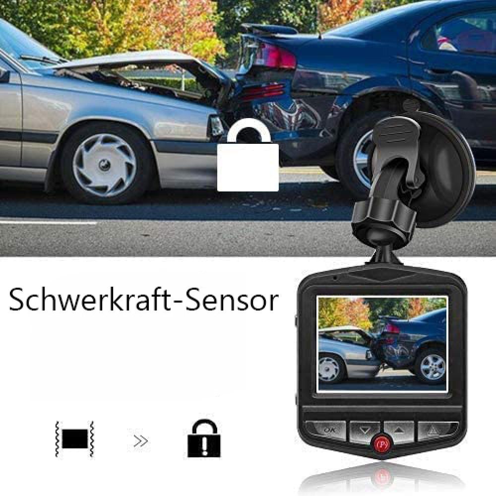 GelldG Verbesserte Dashcam 1080P Dashcam für Auto-Dashcam Dashcam