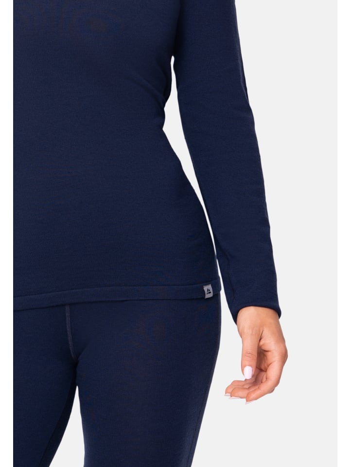 DANISH ENDURANCE Baselayer-Set Merino Baselayer in dark navy günstig kaufen