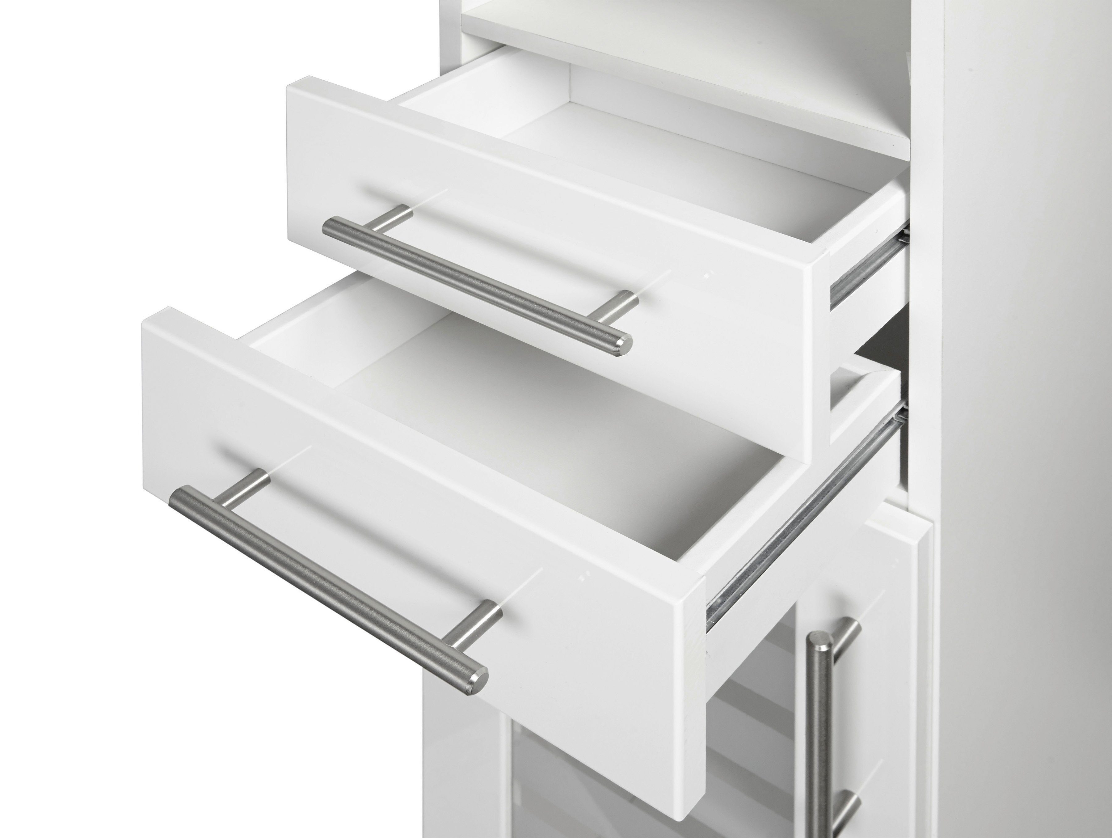 HELD MÖBEL Midischrank Jaca Breite 30 cm, mit MDF Hochglanz-Fronten