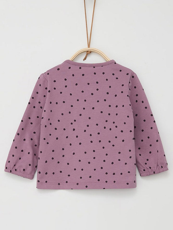 s.Oliver Longsleeve in Lila günstig kaufen
