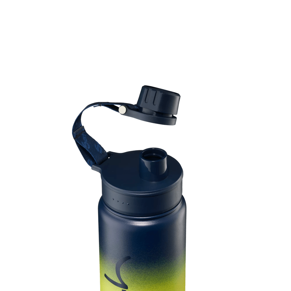 Trinkflasche Blue Graffiti