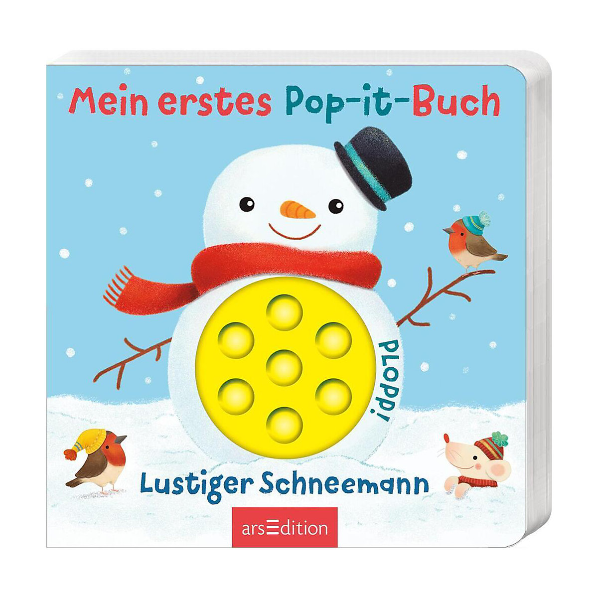 Mein erstes Pop-it-Buch - Lustiger Schneemann
