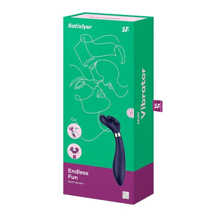 Satisfyer Endless Fun Blå Massager