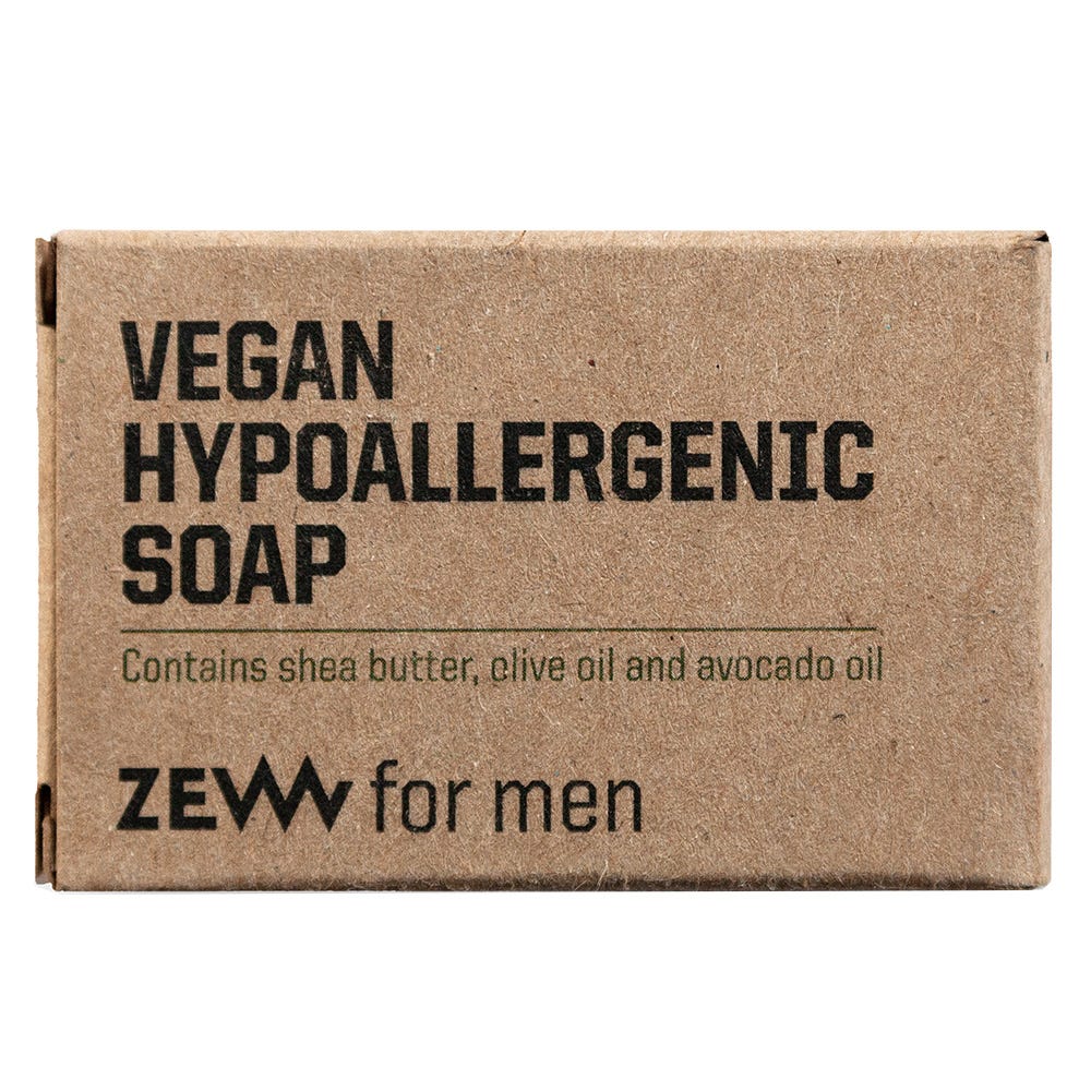 ZEW for Men Shaving Soap with Charcoal 85 g