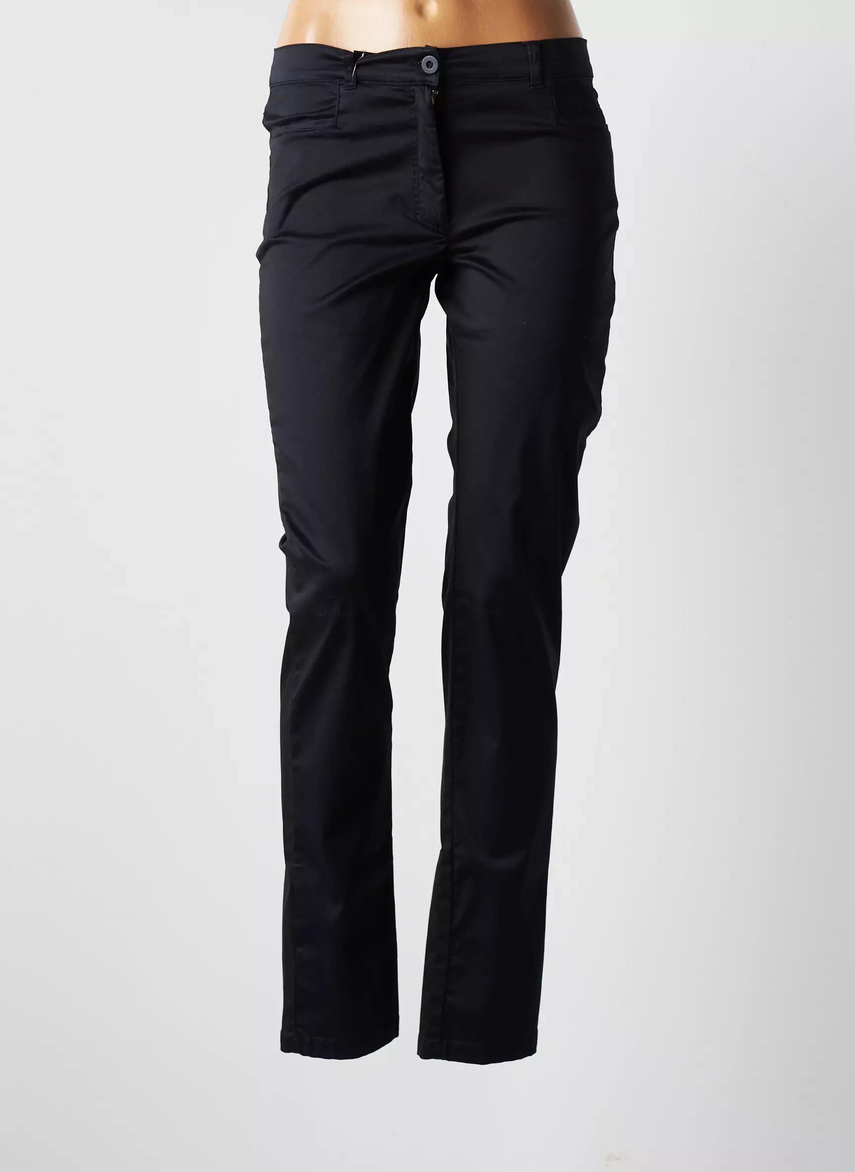 Aventures Des Toiles Pantalons Slim Femme couleur bleu