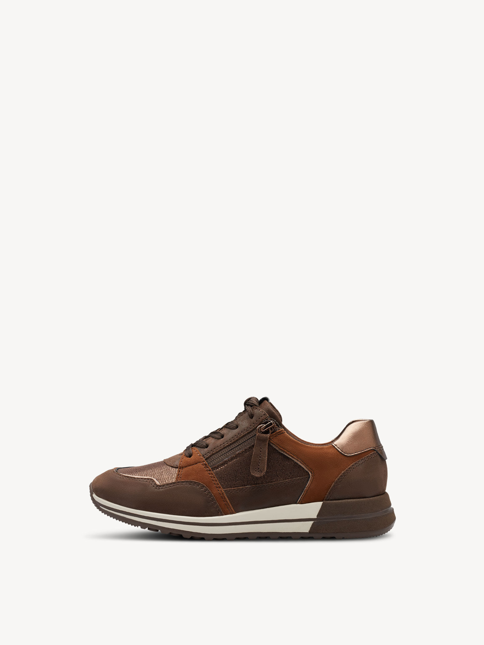Basket en cuir - marron
