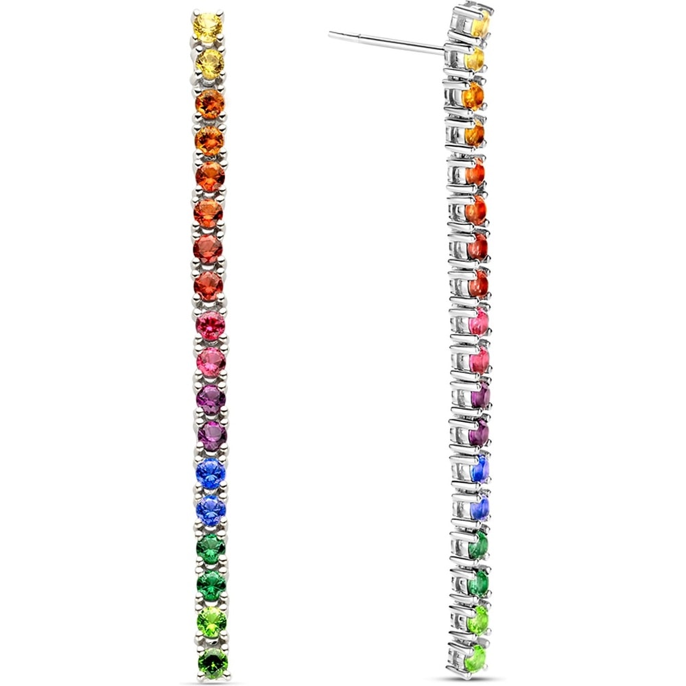 TI SENTO - Milano Boucles d'oreilles à fermoir à poussette 925 Argent Boucles d'oreilles