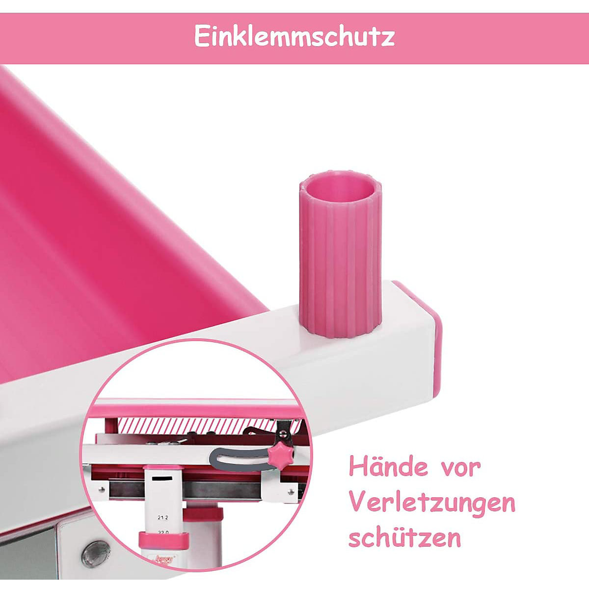 Kinderschreibtisch Kindermöbel mit Stuhl, höhenverstellbar