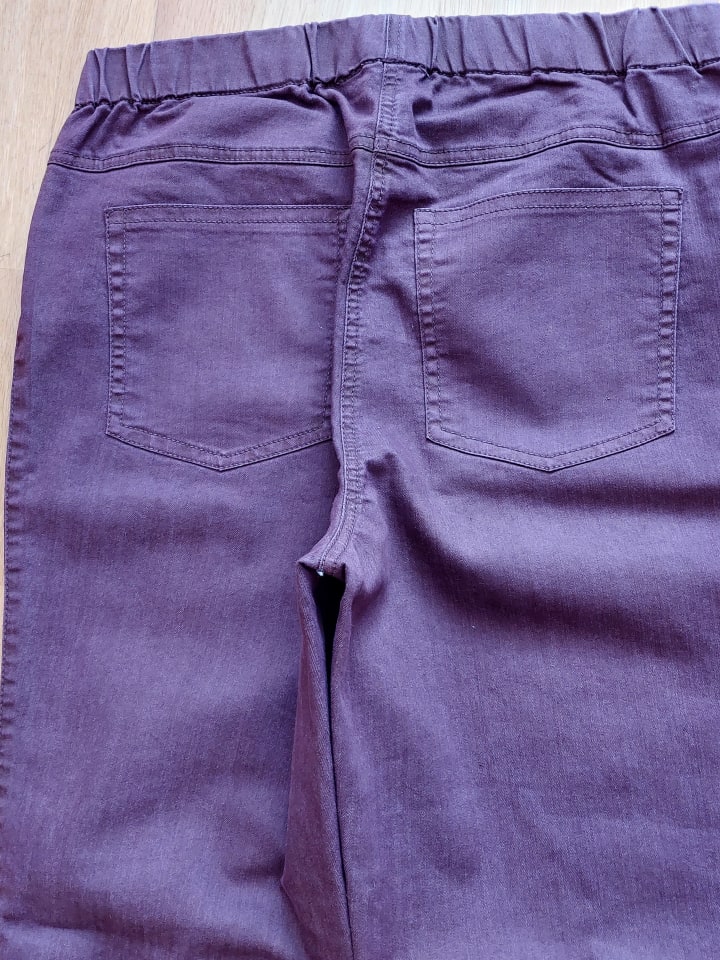 Ulla Popken Jeggings in Aubergine günstig kaufen 44