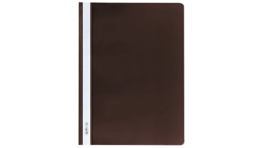 herlitz Schnellhefter A4 braun