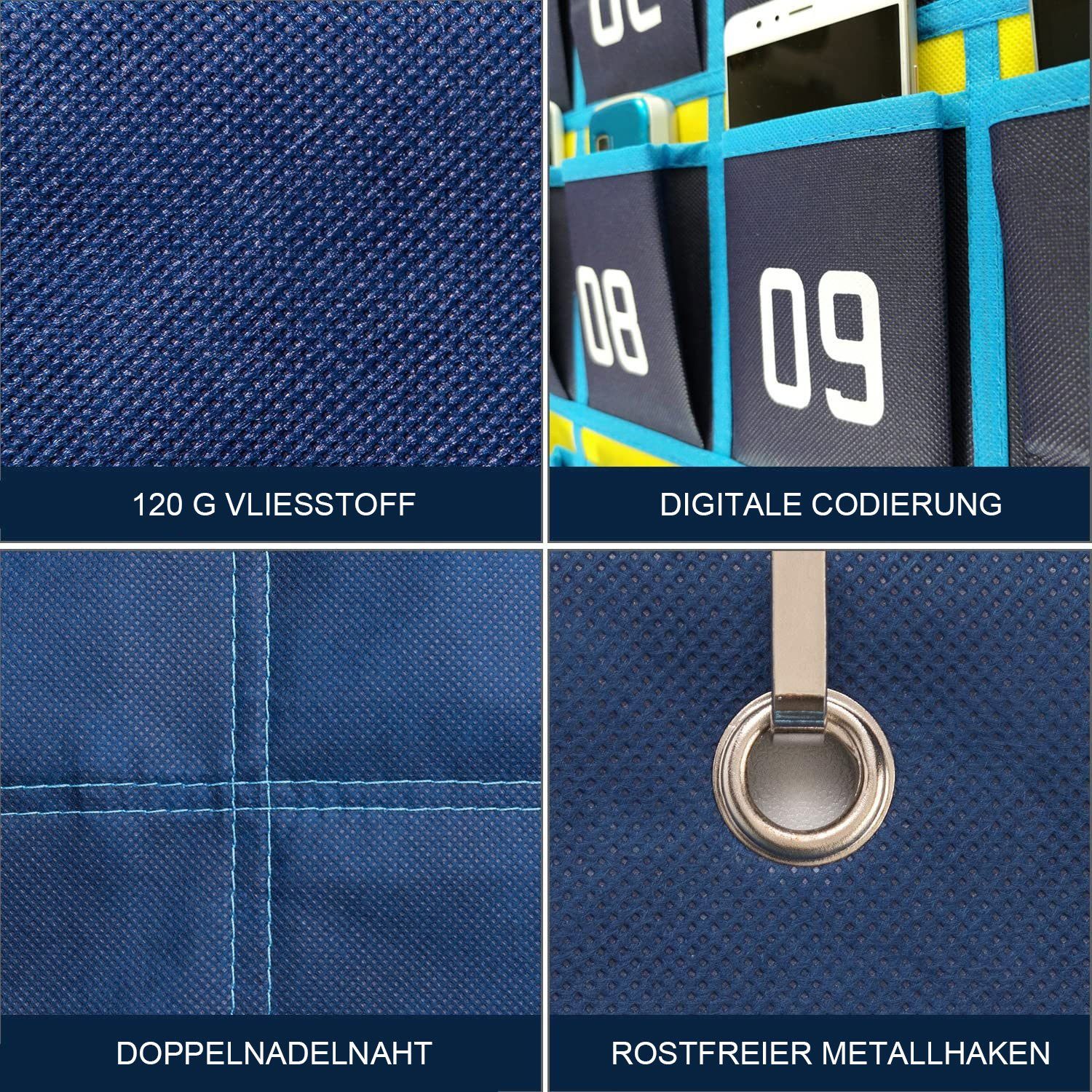 MAGICSHE Aufbewahrungstasche Handy-Taschen Klassenzimmer Nummerierung