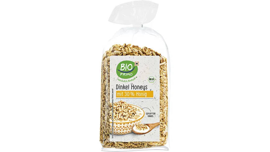 BIO PRIMO Bio Dinkel-Honeys 150 g