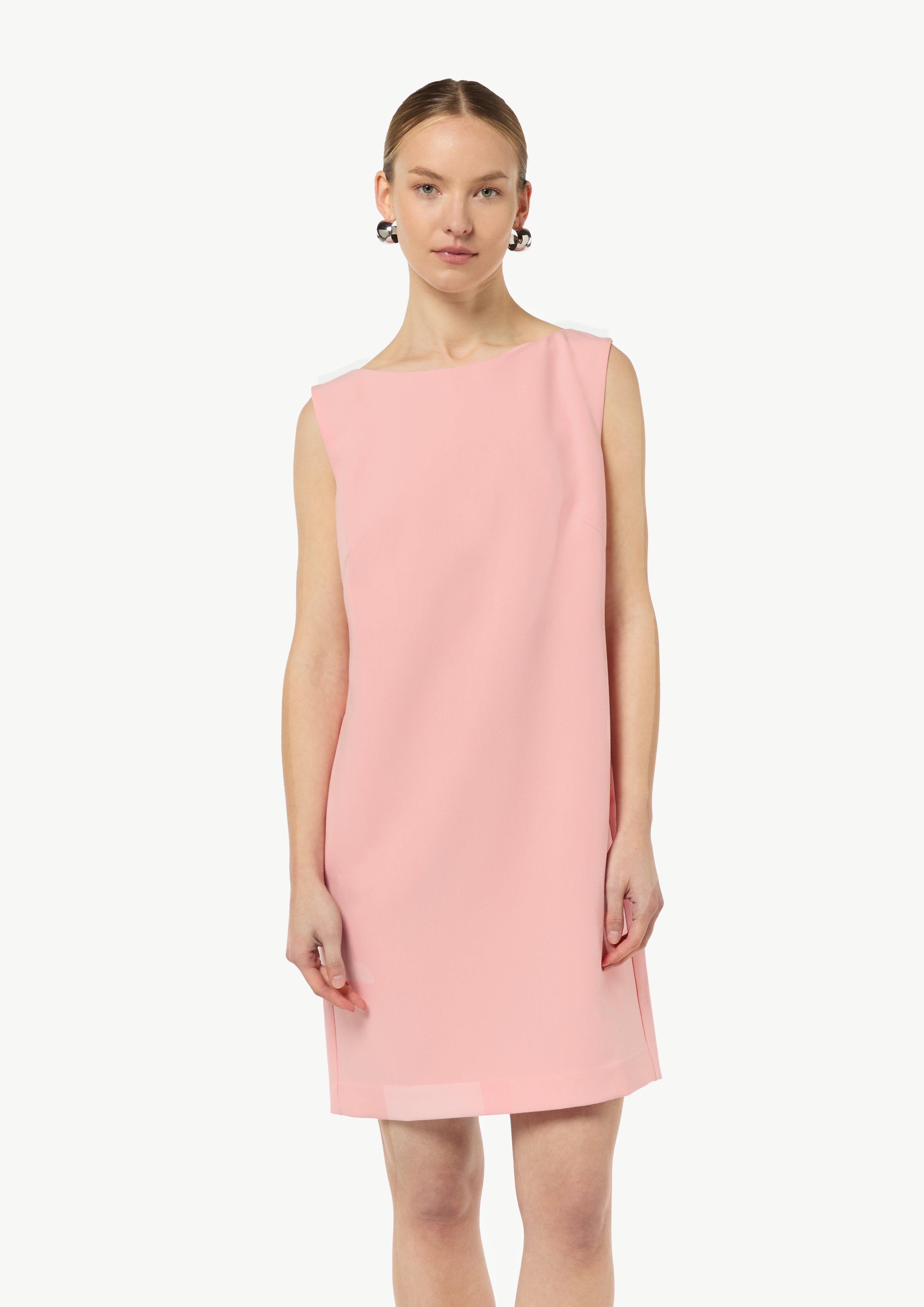Etuikleid mit Herringbone-Struktur - rosa