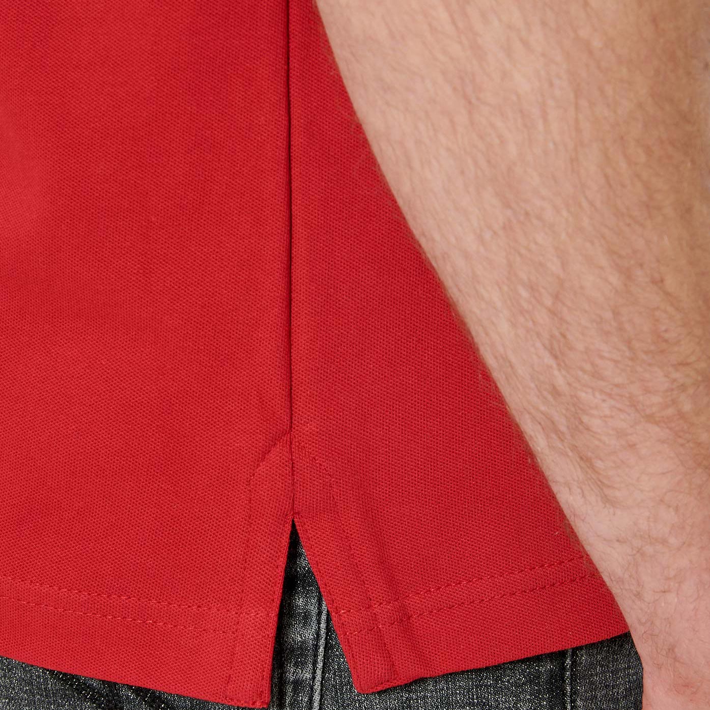 RIO    Polo rouge homme