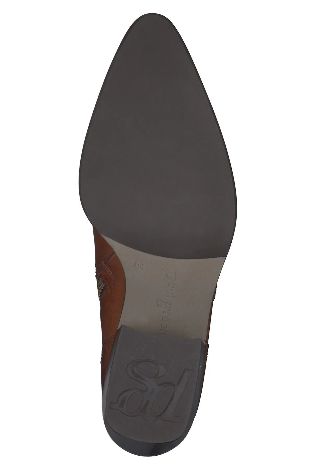 Paul Green  Stiefelette - Braun - Blockabsatz