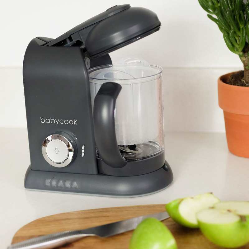 Cuiseur mixeur vapeur Babycook solo gris foncé Beaba