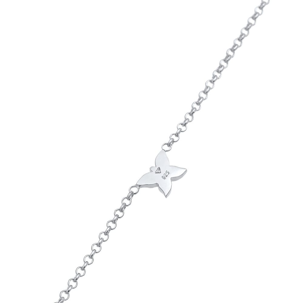 Elli Elli Bracelet de Cheville Papillon d'enfant Simple Été Ajustable avec pierres de  Bijoux