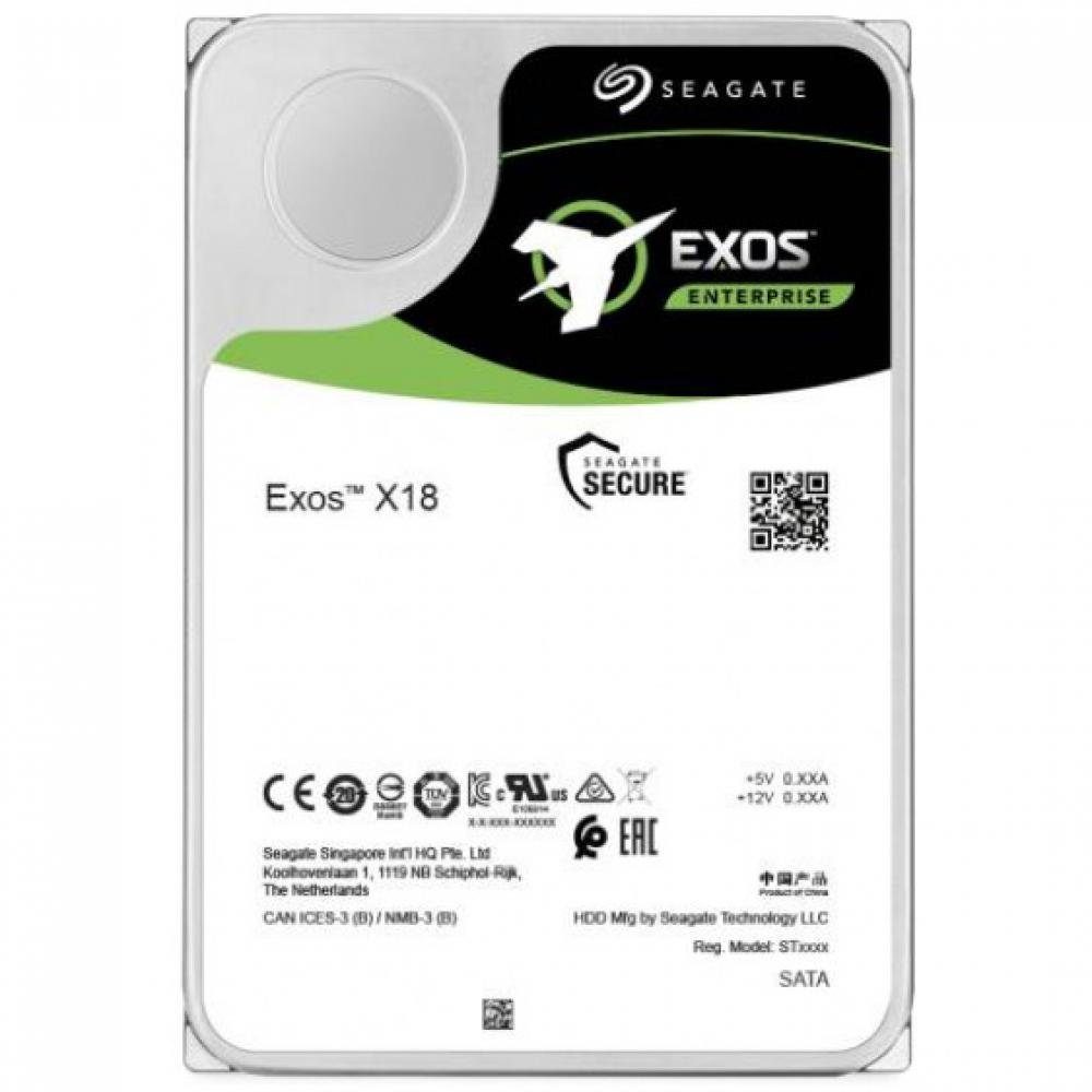 Seagate Seagate Exos X18 - 3.5 Zoll - 16000 GB - 7200 RPM interne HDD-Festplatte