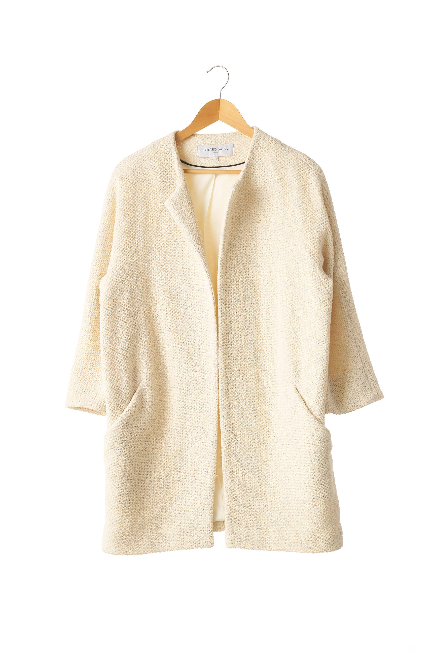 Gerard Darel Manteaux Longs Femme couleur beige