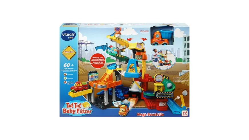 VTech - Tut Tut Baby Flitzer - Mega Baustelle