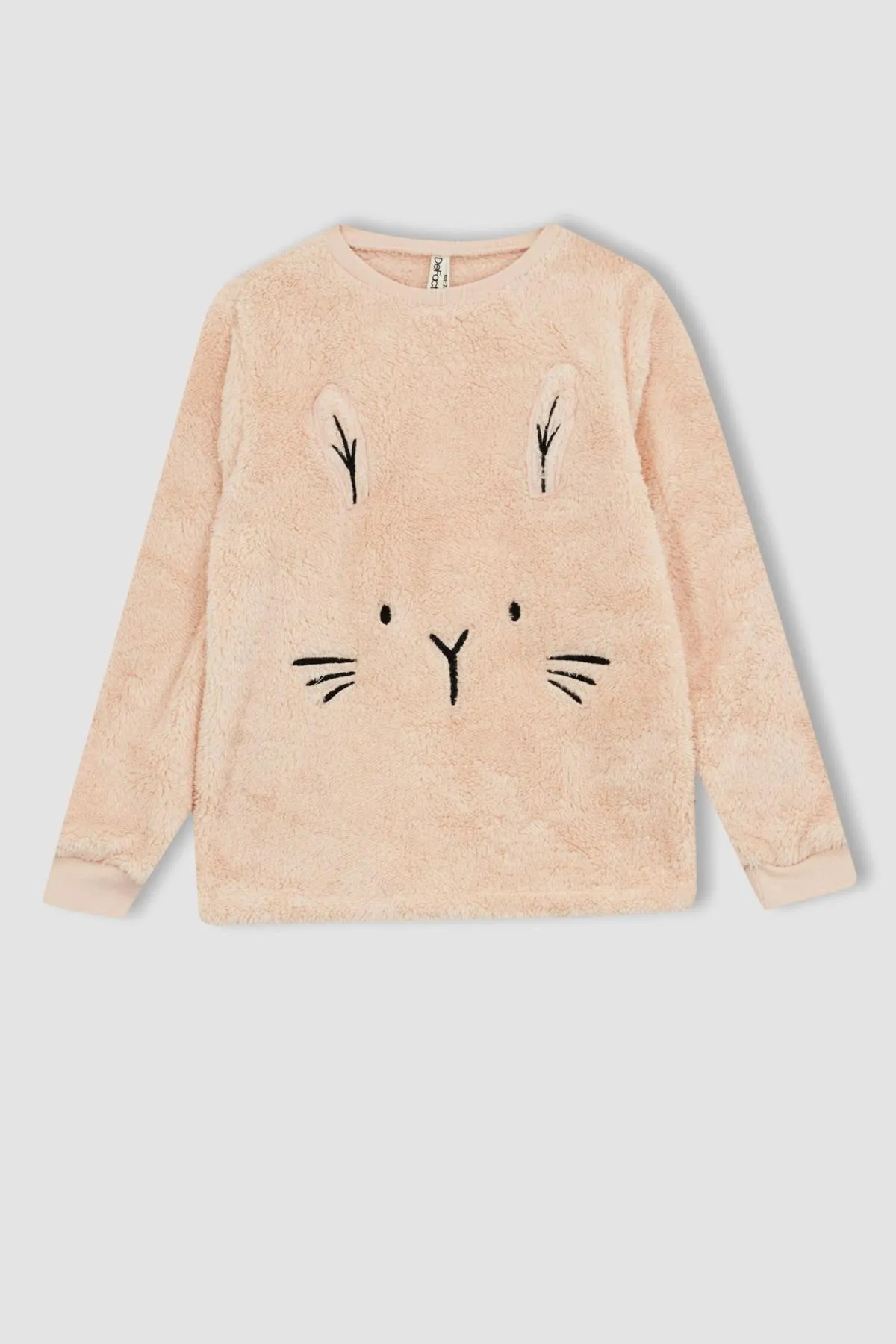 DeFacto  Langärmliges Plüsch-Pyjama-Set für Mädchen
